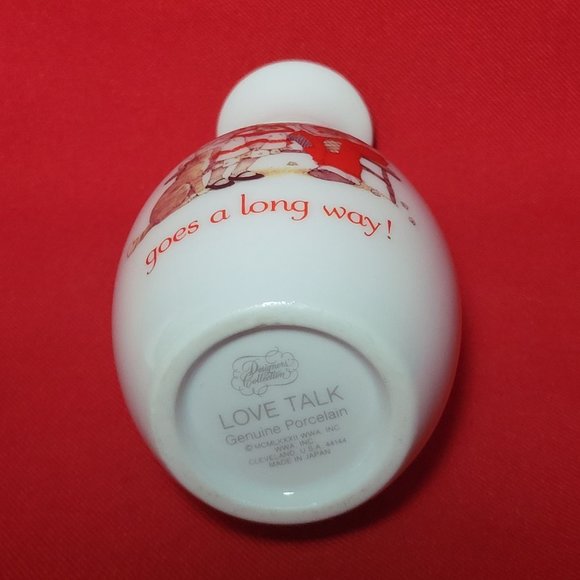 VTG Designers Collection Porcelain Love Talk Vase - Picture 7 of 13